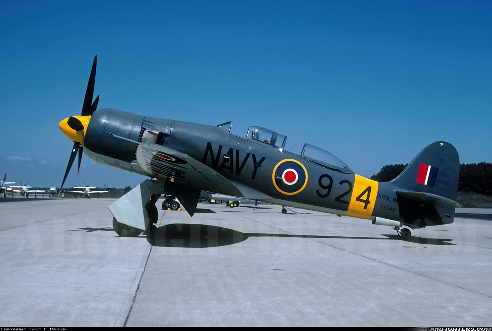 Private - Sanders Aircraft Inc. Hawker Sea Fury T20S N924G at Patuxent River - NAS / Trapnell Field (NHK / KNHK), USA