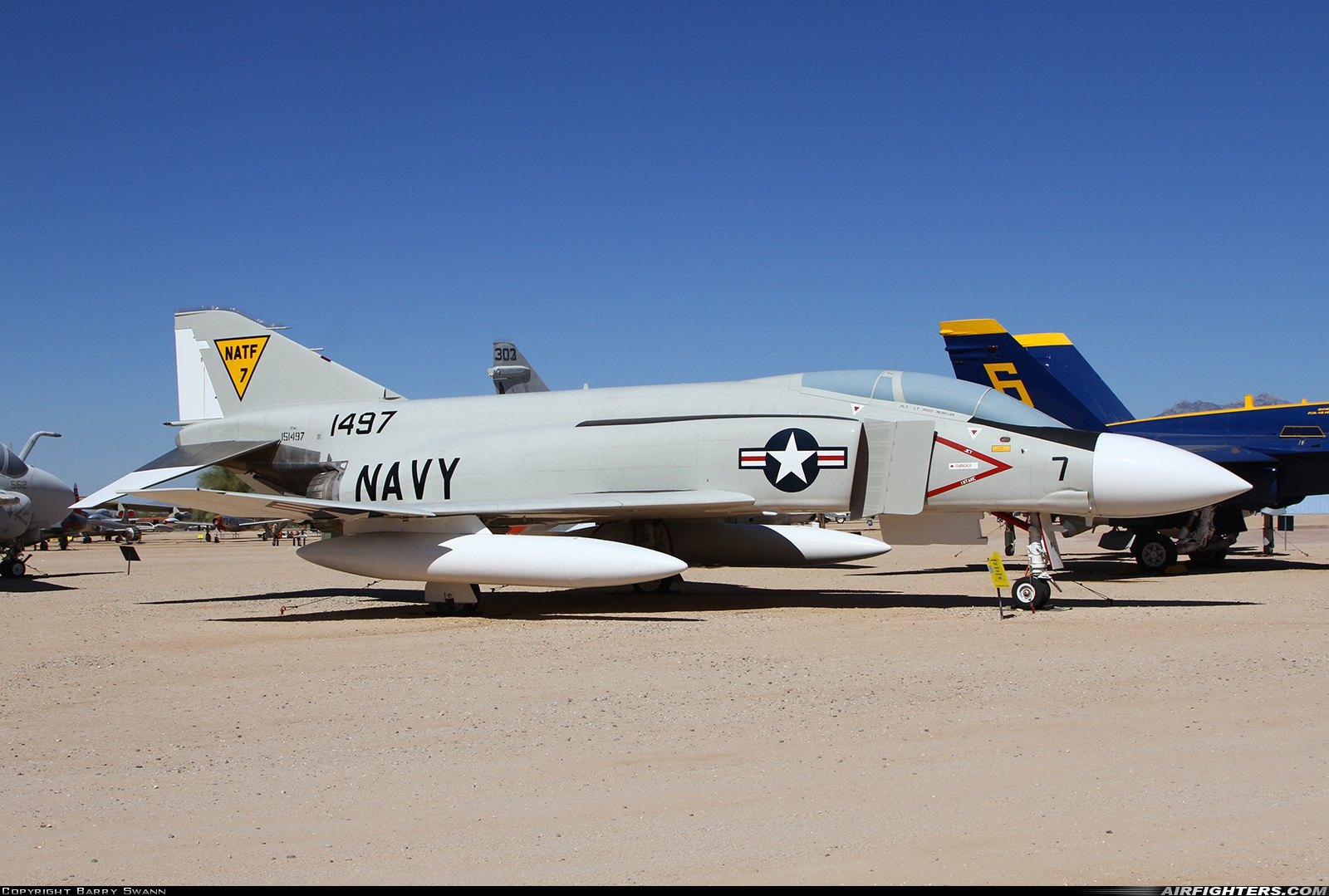 USA - Navy McDonnell Douglas YF-4J Phantom II 151497 at Tucson - Pima Air and Space Museum, USA