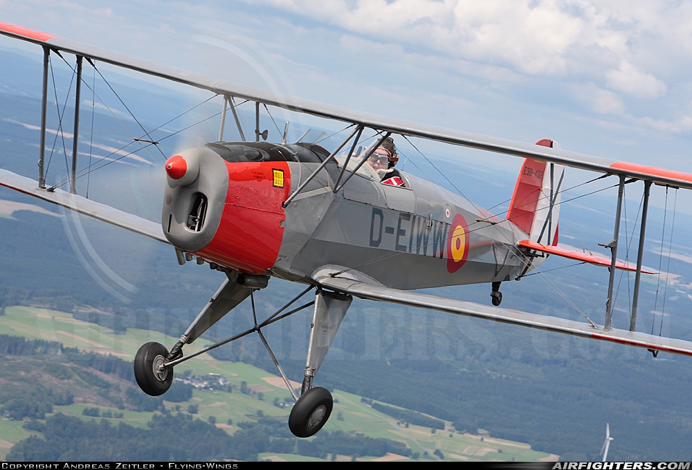 Private CASA 1.131-E Jungmann 2000 D-EIWW at In Flight, Germany