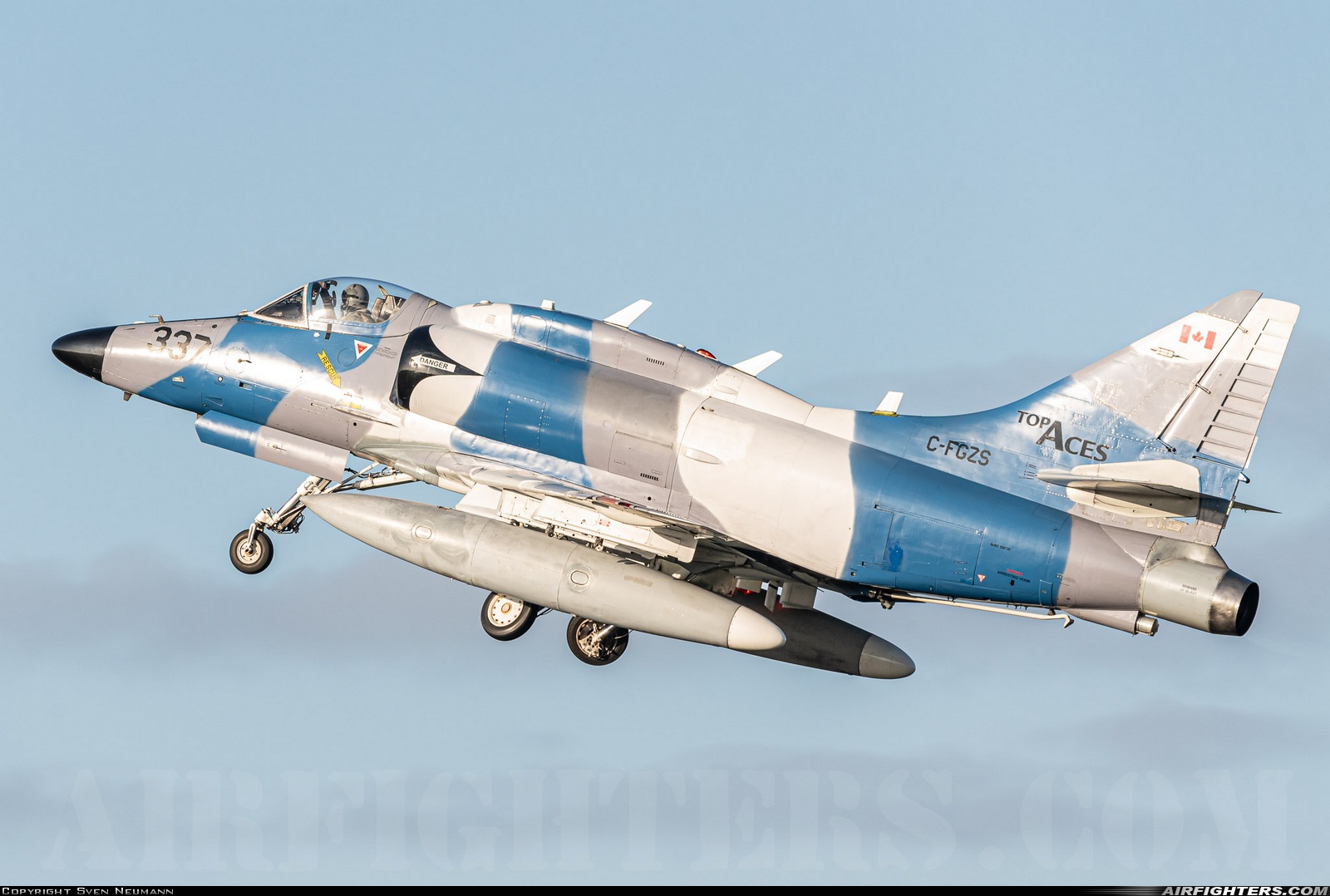 Company Owned - Top Aces (ATSI) Douglas A-4N Skyhawk C-FGZS at Wittmundhafen (Wittmund) (ETNT), Germany