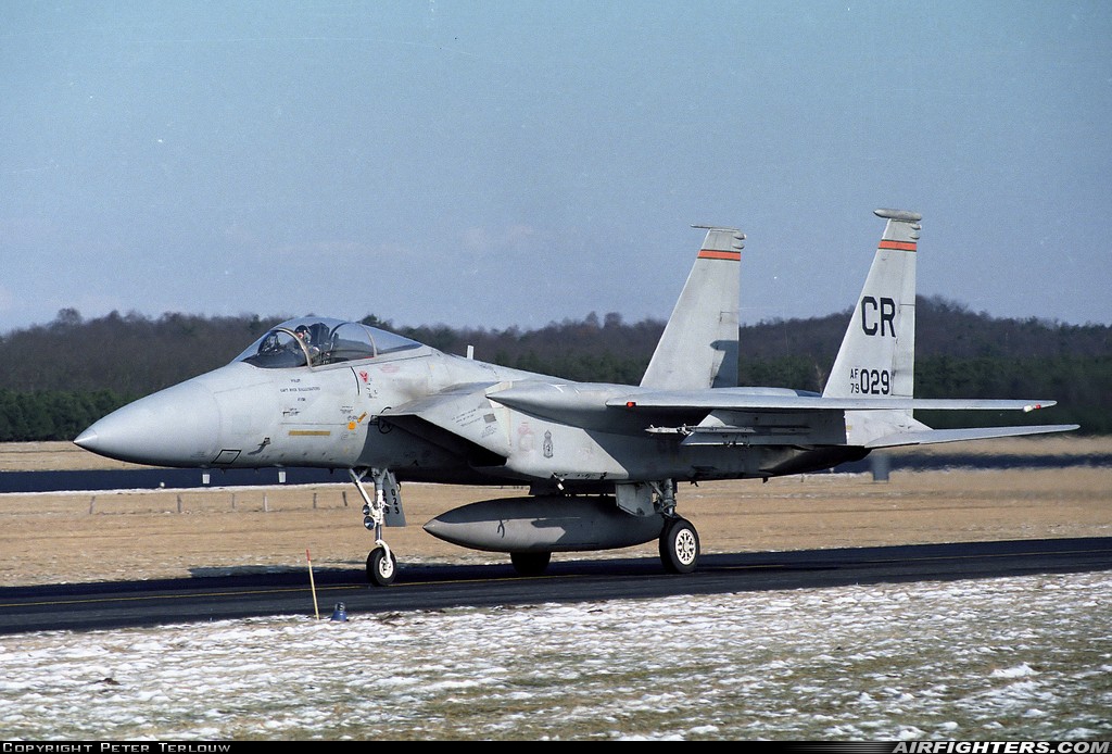 USA - Air Force McDonnell Douglas F-15C Eagle 79-0029 at Utrecht - Soesterberg (UTC / EHSB), Netherlands