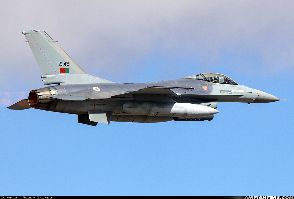 Portugal - Air Force General Dynamics F-16AM Fighting Falcon 15142 at Beja (BA11) (LPBJ), Portugal