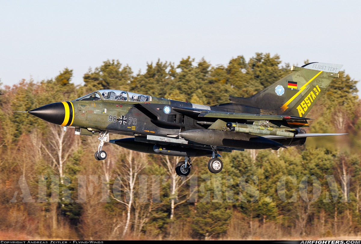 Germany - Air Force Panavia Tornado ECR 98+79 at Ingolstadt - Manching (ETSI), Germany