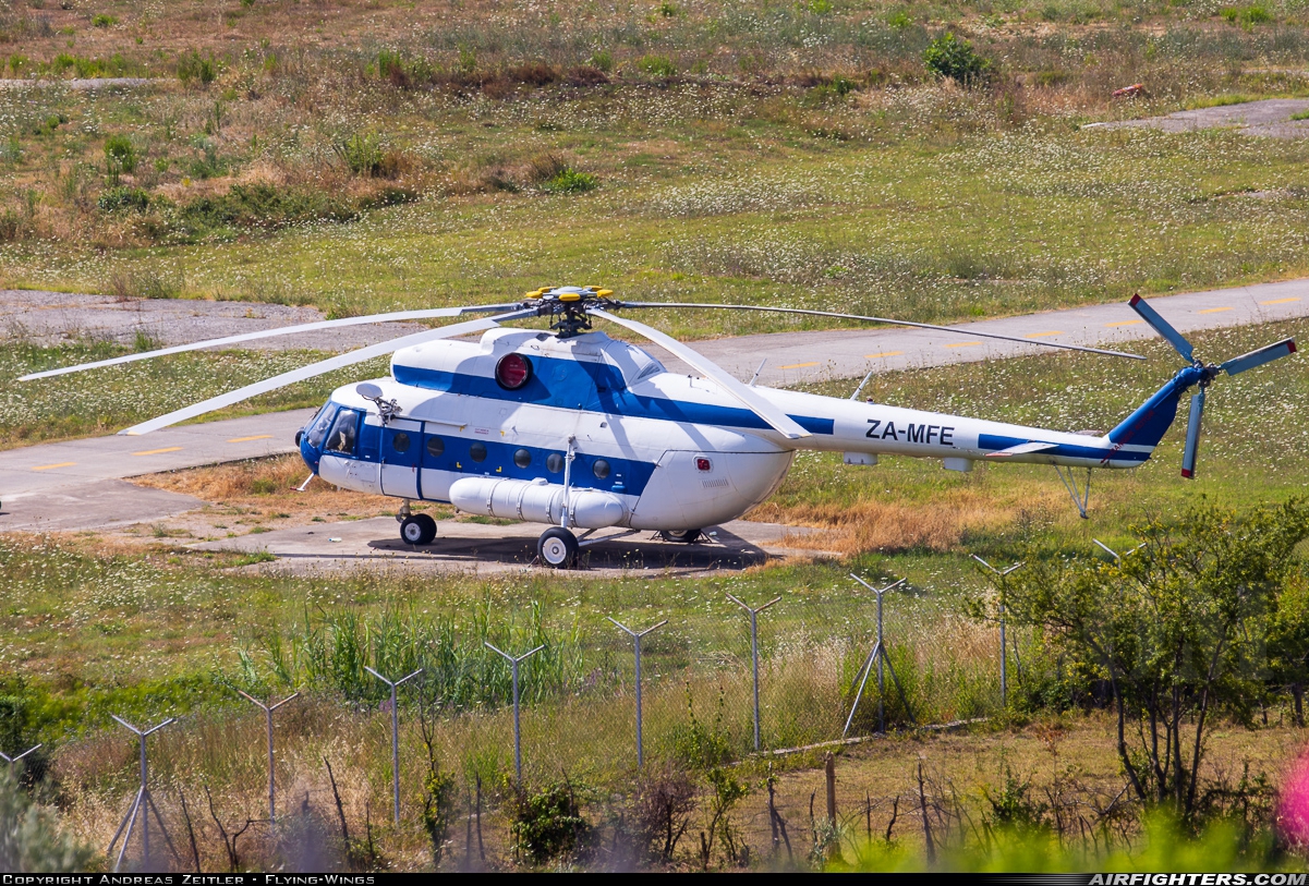 Albania - Air Force Mil Mi-8T ZA-MFE at Farke, Albania