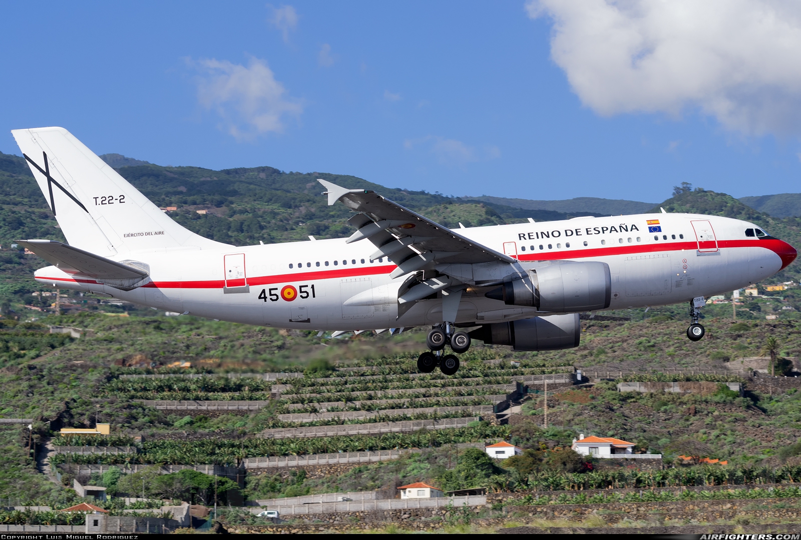 Spain - Air Force Airbus A310-304 T.22-2 at Gran Canaria (- Las Palmas / Gando) (LPA / GCLP), Spain