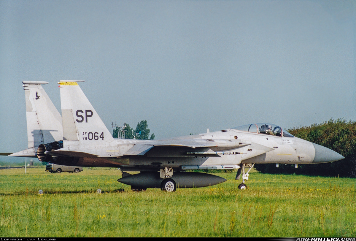 USA - Air Force McDonnell Douglas F-15C Eagle 79-0064 at Leeuwarden (LWR / EHLW), Netherlands