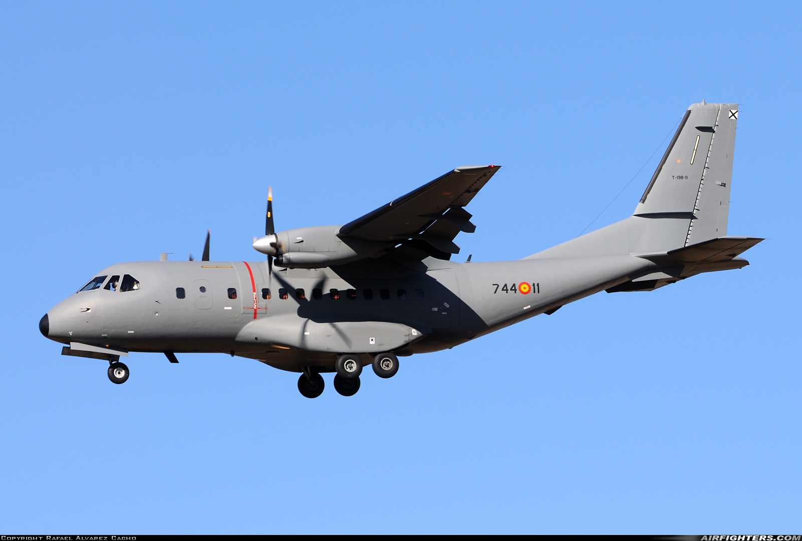 Spain - Air Force CASA CN235M-100 T.19B-11 at Valladolid (- Villanubla) (VLL / LEVD), Spain