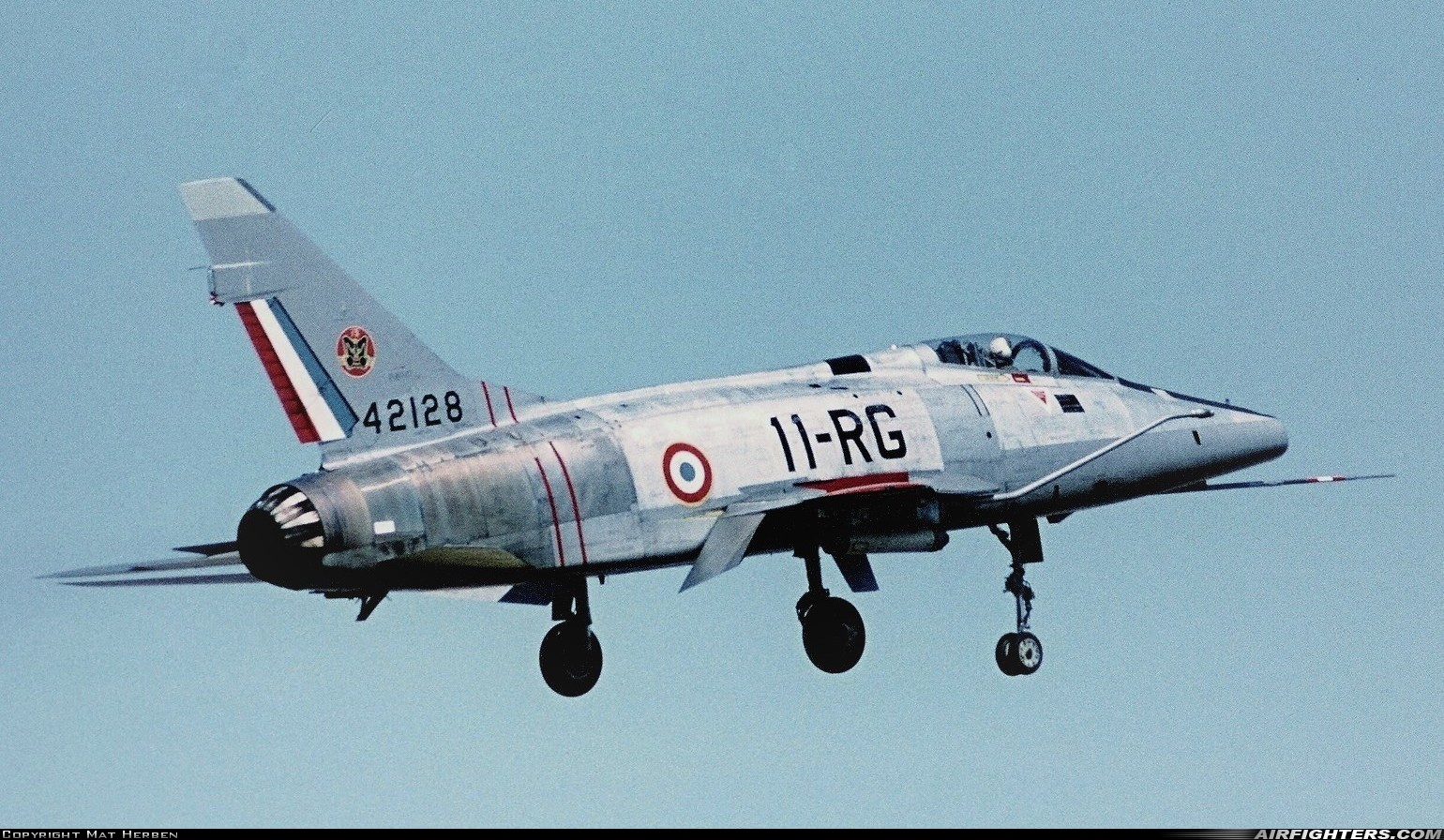 France - Air Force North American F-100D Super Sabre 42128 at Toul - Rosieres (LFSL), France