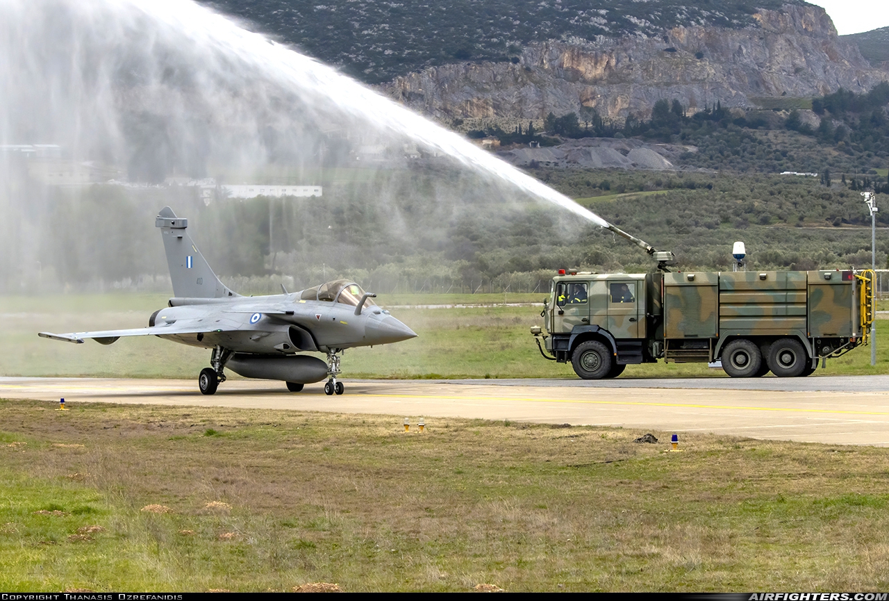 Greece - Air Force Dassault Rafale EG 410 at Tanagra (LGTG), Greece