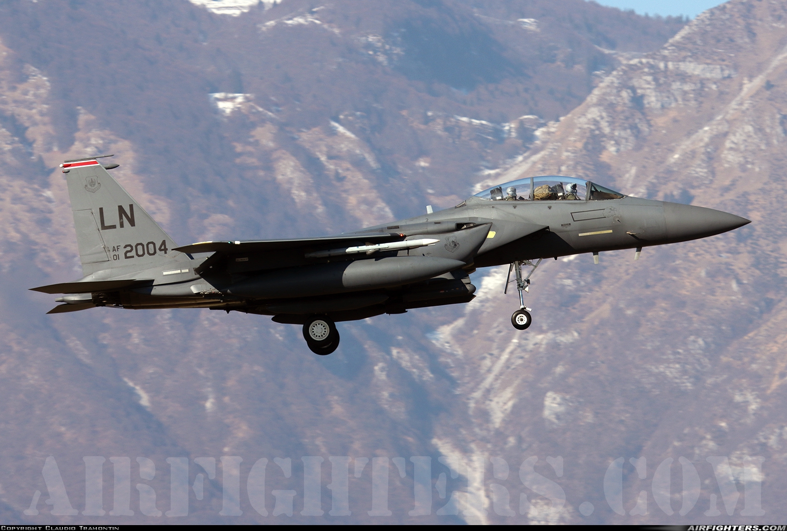 USA - Air Force McDonnell Douglas F-15E Strike Eagle 01-2004 at Aviano (- Pagliano e Gori) (AVB / LIPA), Italy