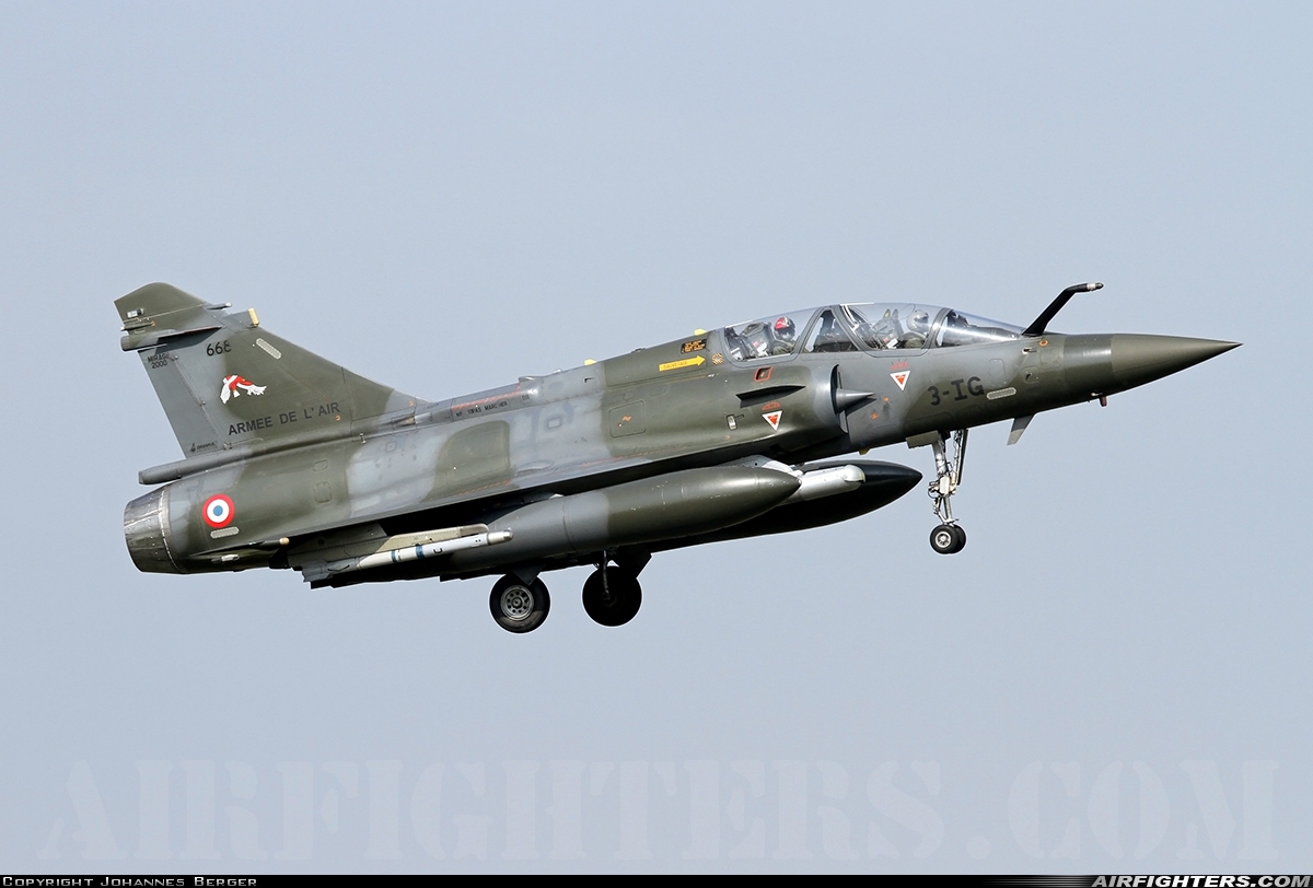 France - Air Force Dassault Mirage 2000D 668 at Leeuwarden (LWR / EHLW), Netherlands