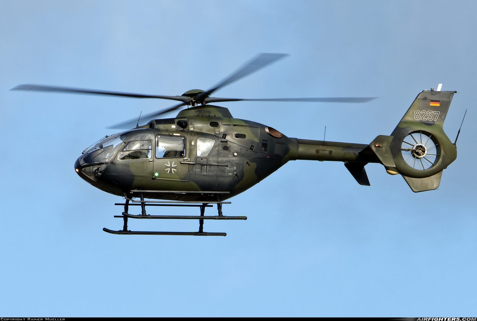 Germany - Army Eurocopter EC-135T1 82+57 at Wunstorf (ETNW), Germany
