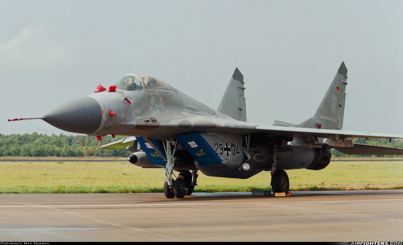 Germany - Air Force Mikoyan-Gurevich MiG-29G (9.12A) 29+04 at Uden - Volkel (UDE / EHVK), Netherlands