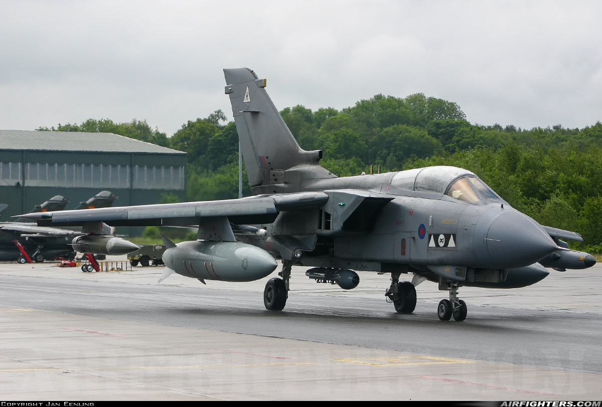 UK - Air Force Panavia Tornado GR4A ZA373 at Florennes (EBFS), Belgium