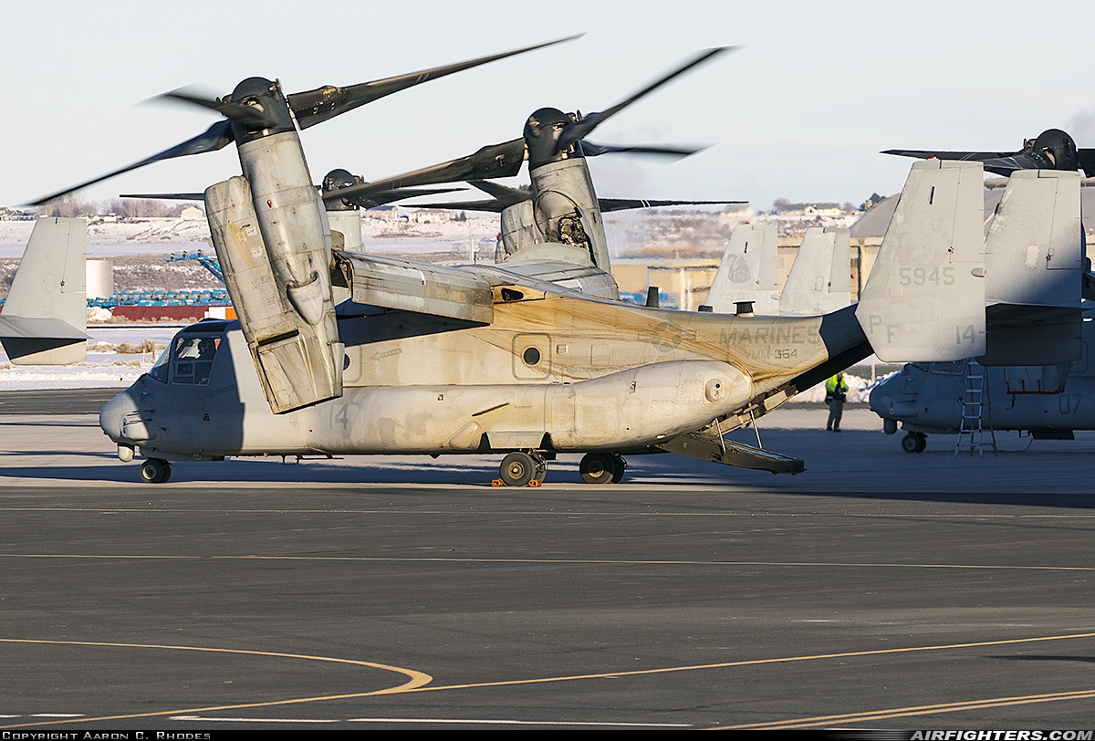 USA - Marines Bell / Boeing MV-22B Osprey 165945 at Moses Lake - Grant County Int. (Larson AFB) (MWH / LRN), USA