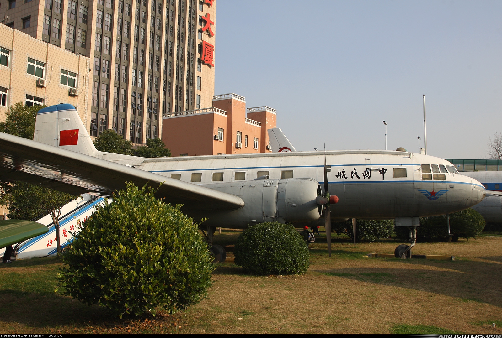 China - Air Force Ilyushin IL-14M 652 at Off-Airport - Shanghai, China