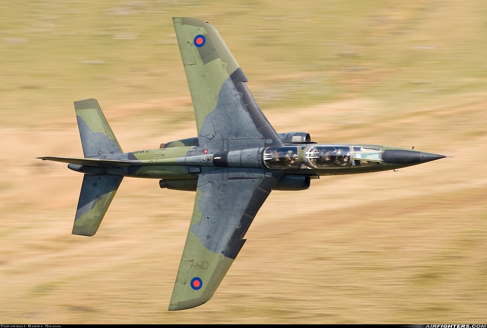 Company Owned - QinetiQ Dassault/Dornier Alpha Jet A ZJ646 at Off-Airport - Machynlleth Loop Area, UK