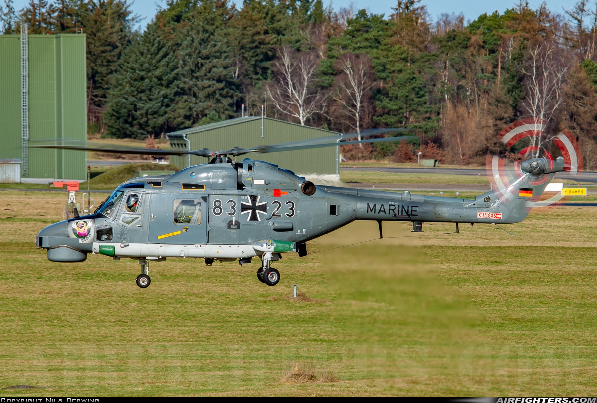 Germany - Navy Westland WG-13 Super Lynx Mk88A 83+23 at Nordholz (- Cuxhaven) (NDZ / ETMN), Germany