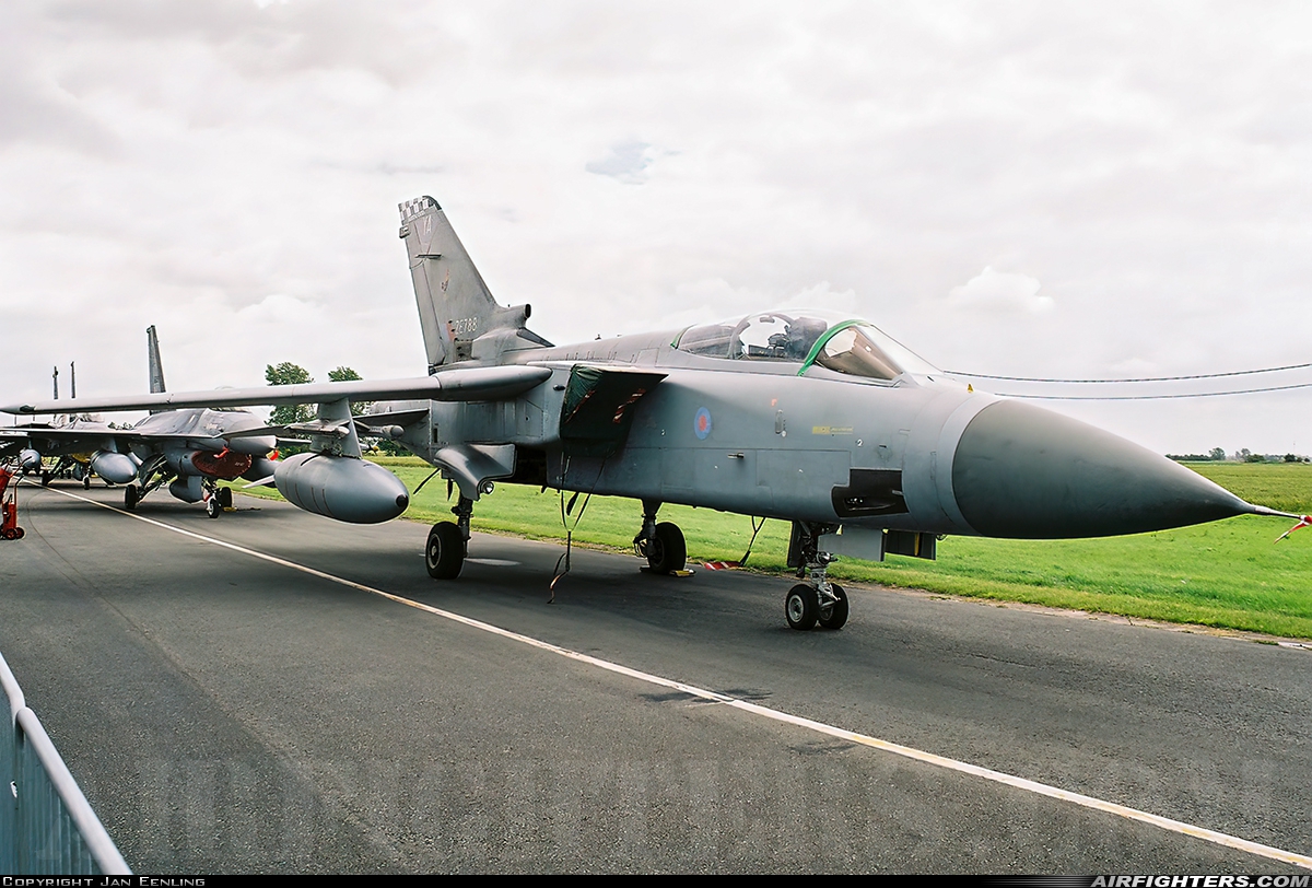 UK - Air Force Panavia Tornado F3 ZE788 at Koksijde (EBFN), Belgium