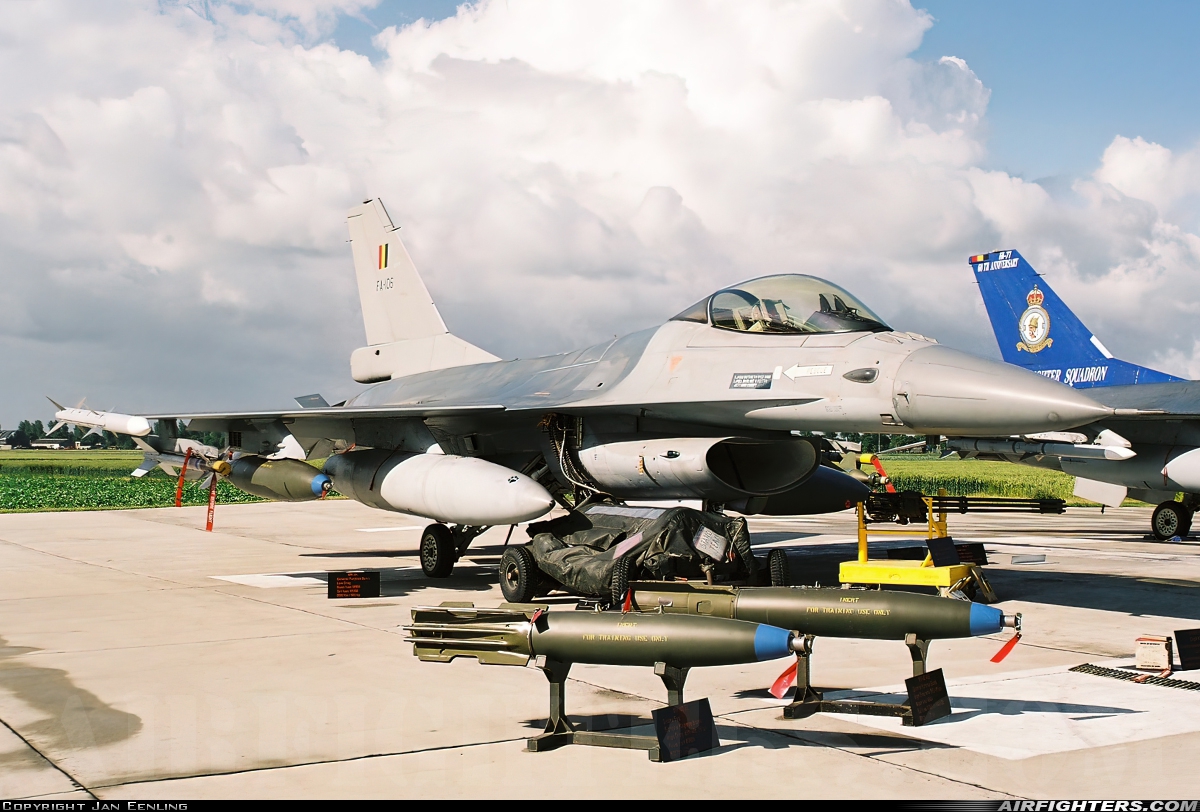 Belgium - Air Force General Dynamics F-16AM Fighting Falcon FA-106 at Koksijde (EBFN), Belgium