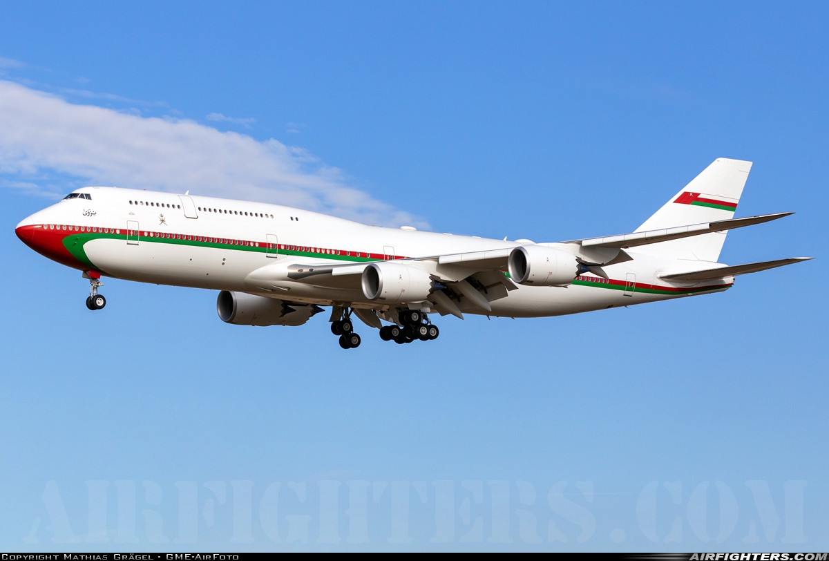 Oman - Government Boeing 747-8HO/BBJ A4O-HMS at Munich (- Franz Josef Strauss) (MUC / EDDM), Germany