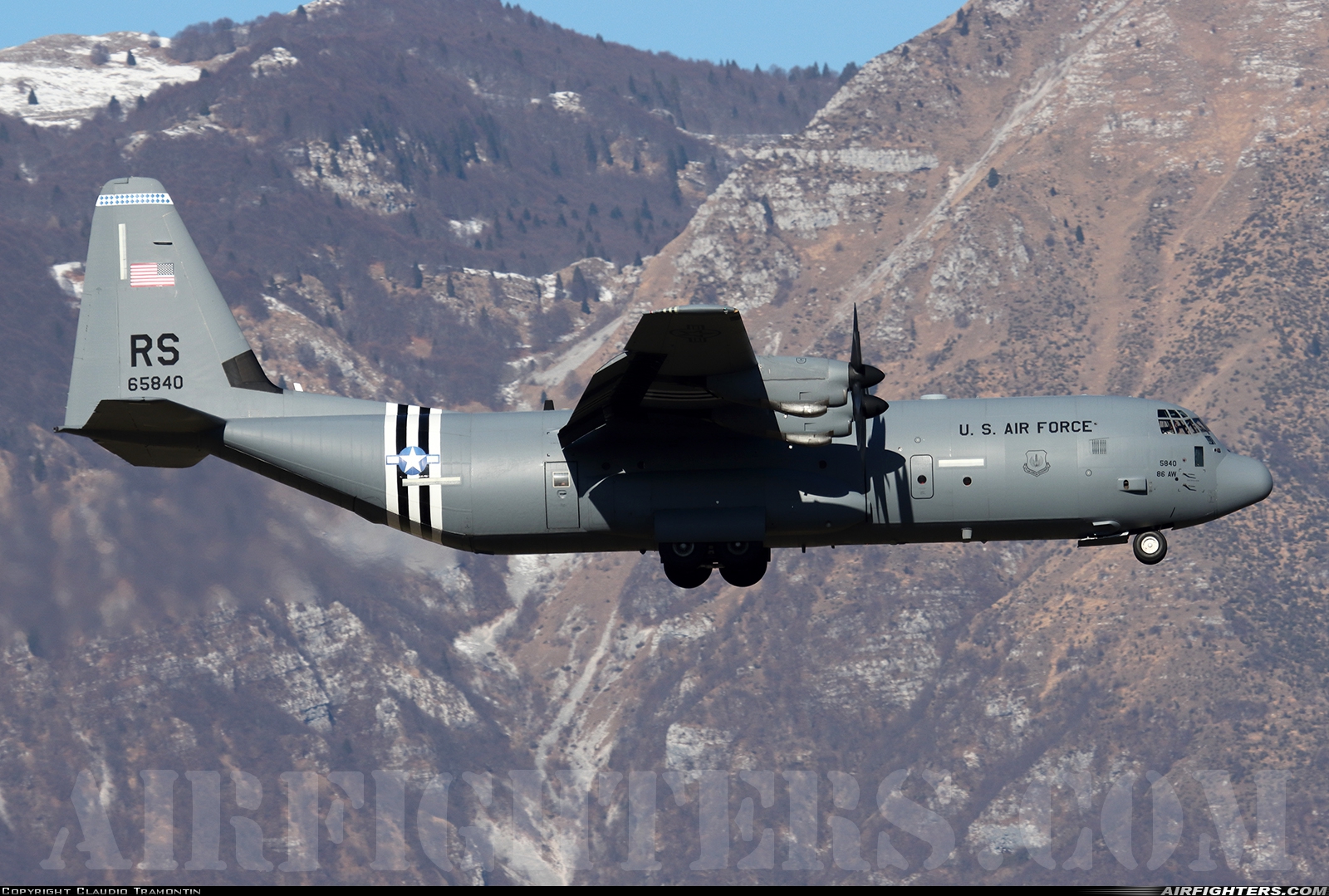 USA - Air Force Lockheed Martin C-130J-30 Hercules (L-382) 16-5840 at Aviano (- Pagliano e Gori) (AVB / LIPA), Italy