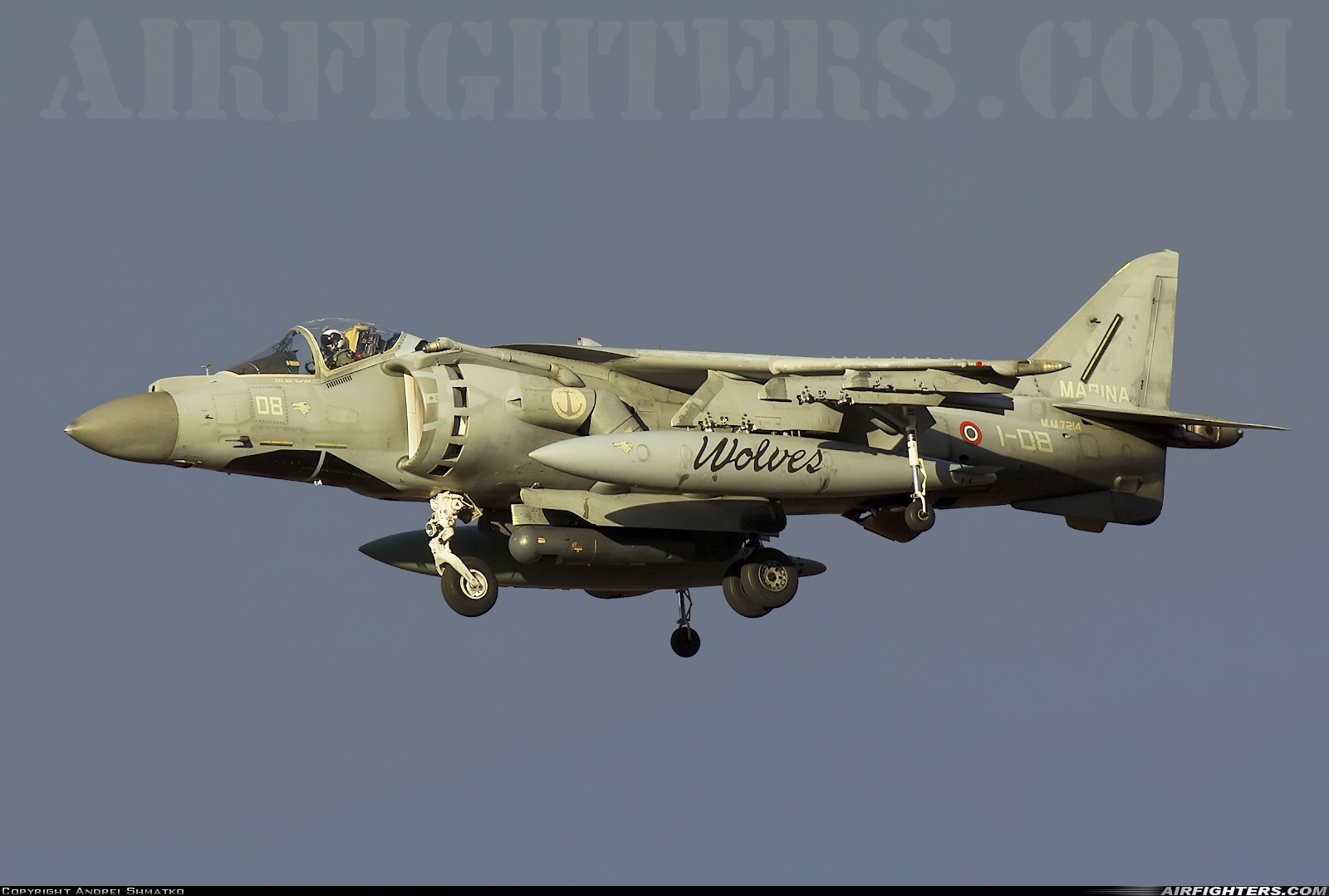 Italy - Navy McDonnell Douglas AV-8B+ Harrier ll MM7214 at Albacete (- Los Llanos) (LEAB), Spain