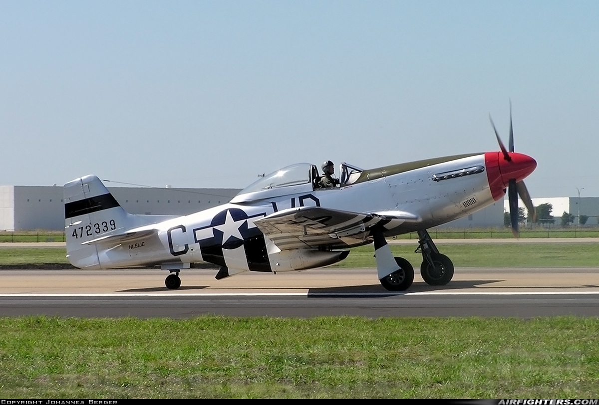 Private North American P-51D Mustang NL51JC at Fort Worth - Alliance (AFW / KAFW), USA