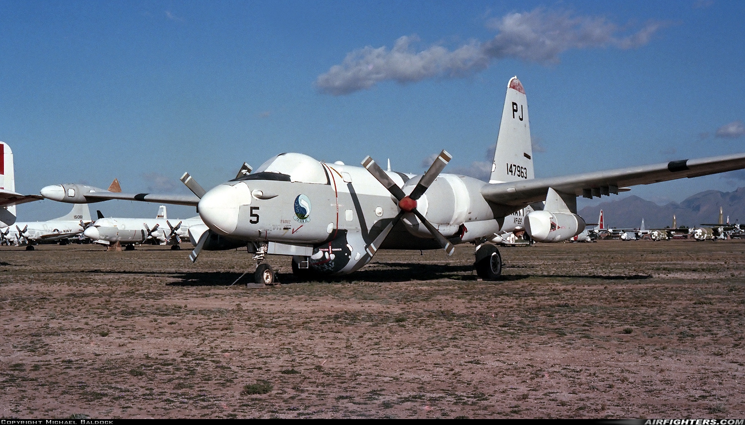 USA - Navy Lockheed SP-2H Neptune 147963 at Tucson - Davis-Monthan AFB (DMA / KDMA), USA