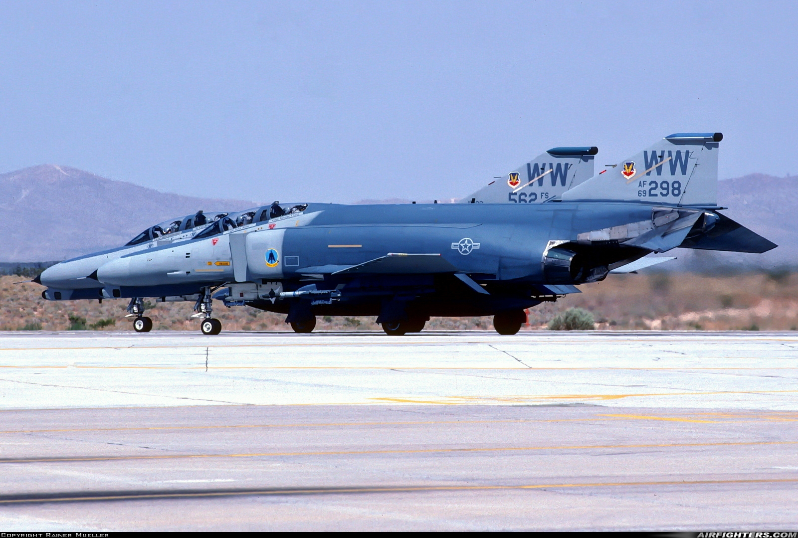 USA - Air Force McDonnell Douglas F-4G Phantom II 69-0298 at Victorville - Southern California Logistics (Int.) (George AFB) (VCV), USA