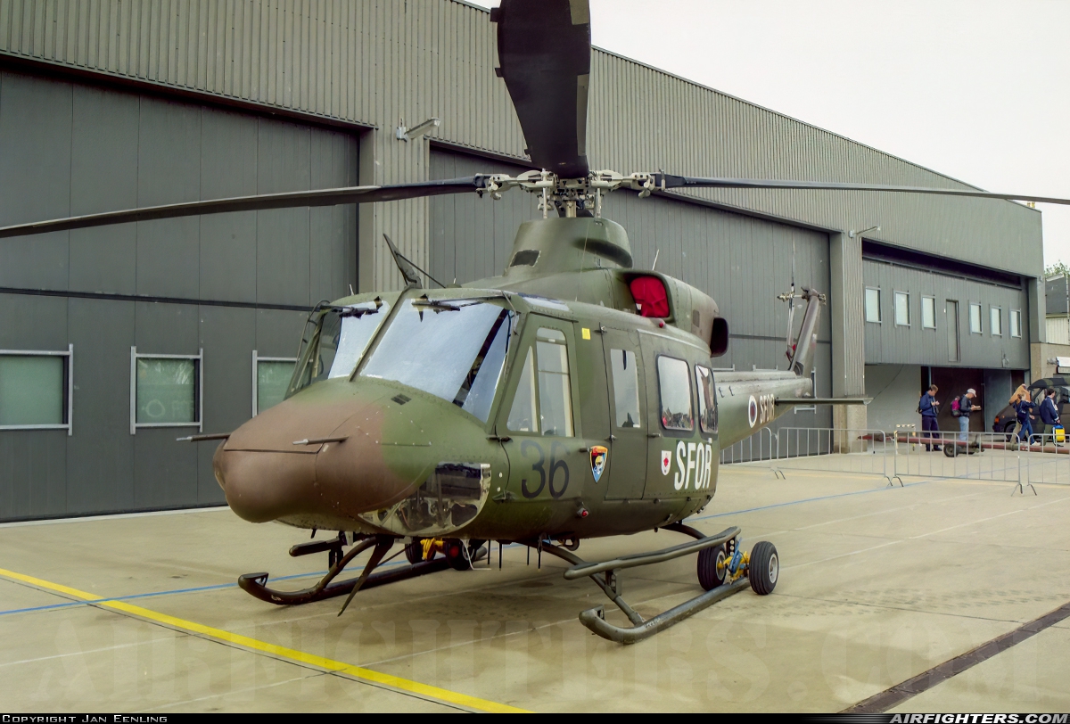Slovenia - Air Force Bell 412EP H2-36 at Leeuwarden (LWR / EHLW), Netherlands