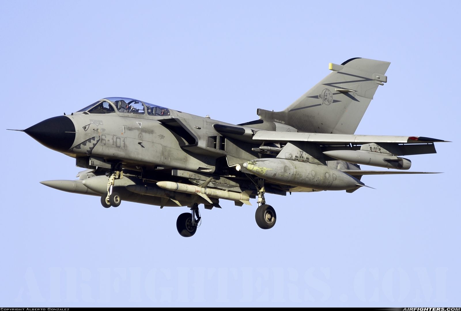 Italy - Air Force Panavia Tornado ECR MM7053 at Albacete (- Los Llanos) (LEAB), Spain