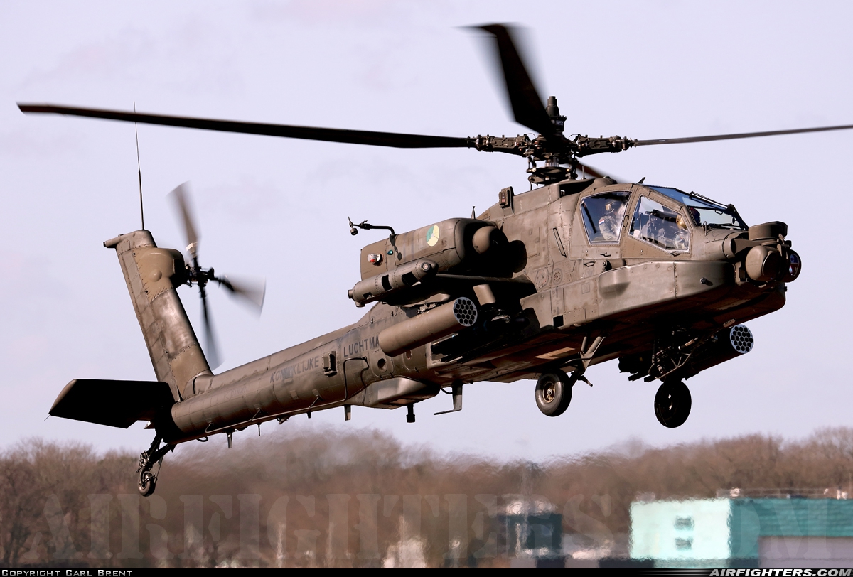 Netherlands - Air Force Boeing AH-64DN Apache Longbow Q-13 at Breda - Gilze-Rijen (GLZ / EHGR), Netherlands