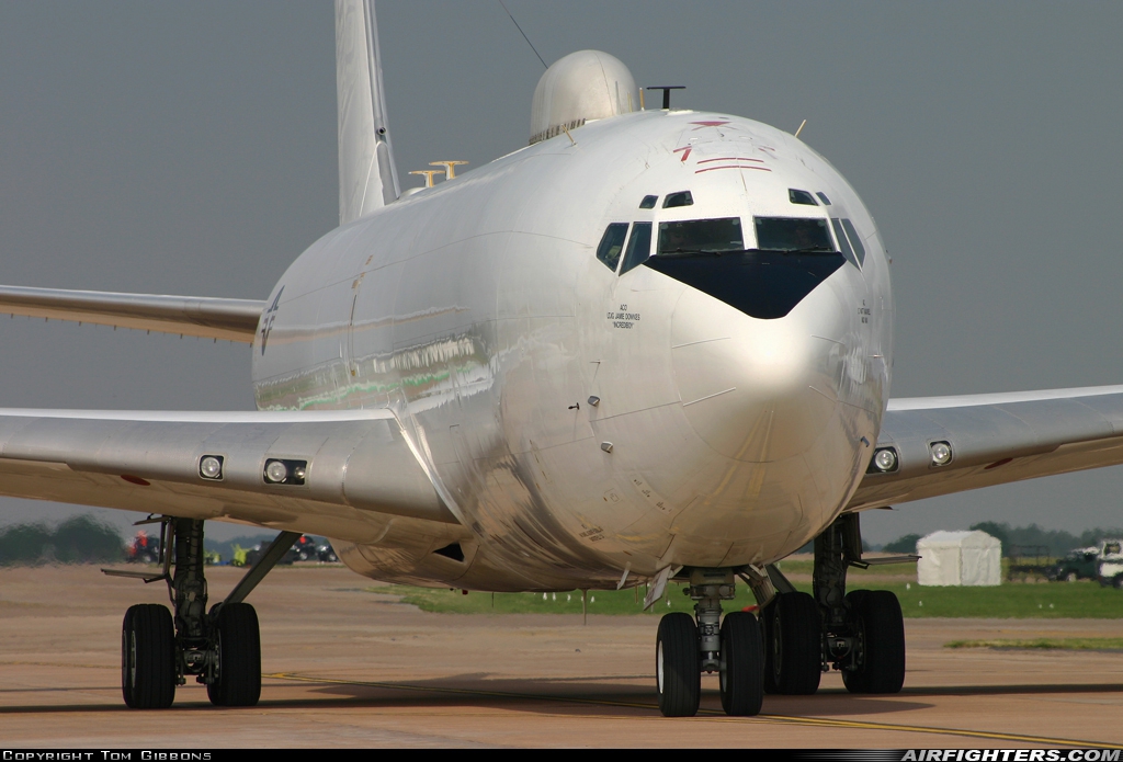 USA - Navy Boeing E-6B Mercury (707-300) 164406 at Fairford (FFD / EGVA), UK