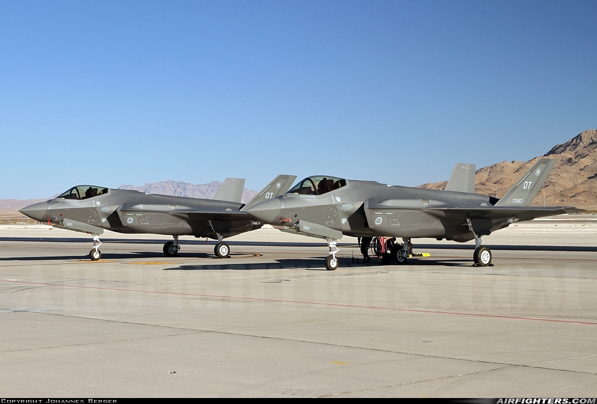 USA - Air Force Lockheed Martin F-35A Lightning II 17-5267 at Las Vegas - Nellis AFB (LSV / KLSV), USA