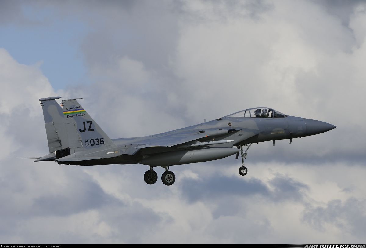 USA - Air Force McDonnell Douglas F-15C Eagle 83-0036 at Leeuwarden (LWR / EHLW), Netherlands