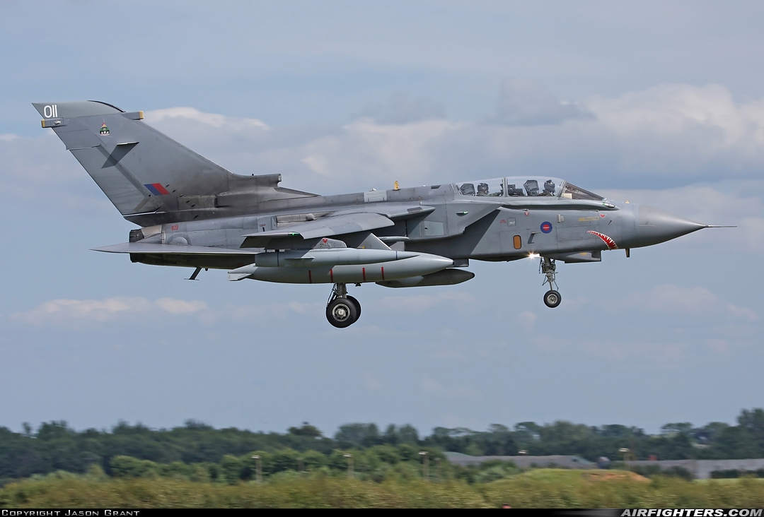 UK - Air Force Panavia Tornado GR4A ZA400 at Waddington (WTN / EGXW), UK