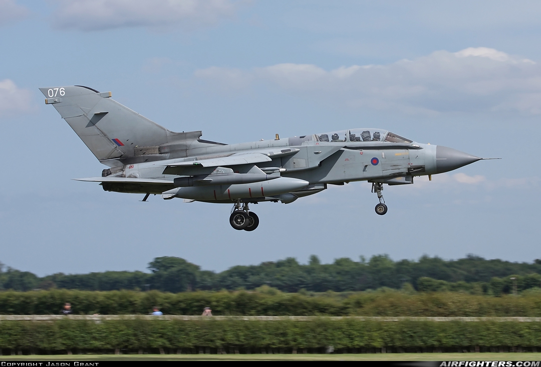 UK - Air Force Panavia Tornado GR4 ZA614 at Waddington (WTN / EGXW), UK