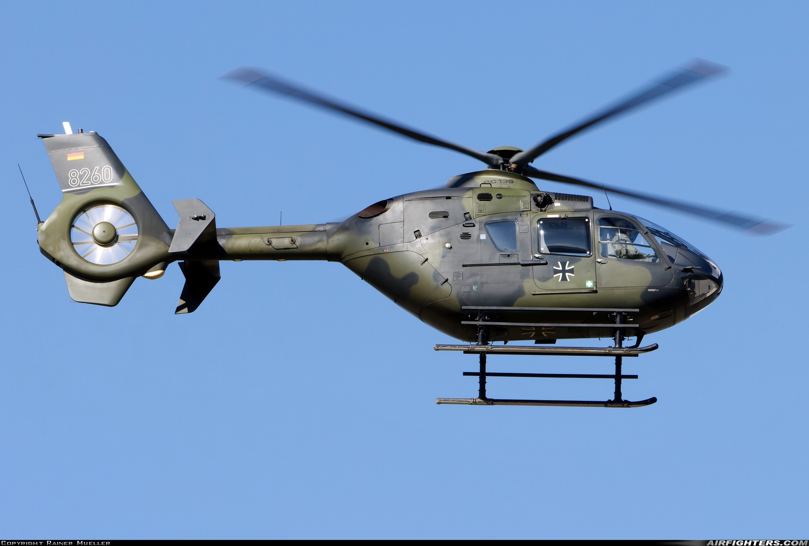 Germany - Army Eurocopter EC-135T1 82+60 at Buckeburg (- Achum) (ETHB), Germany