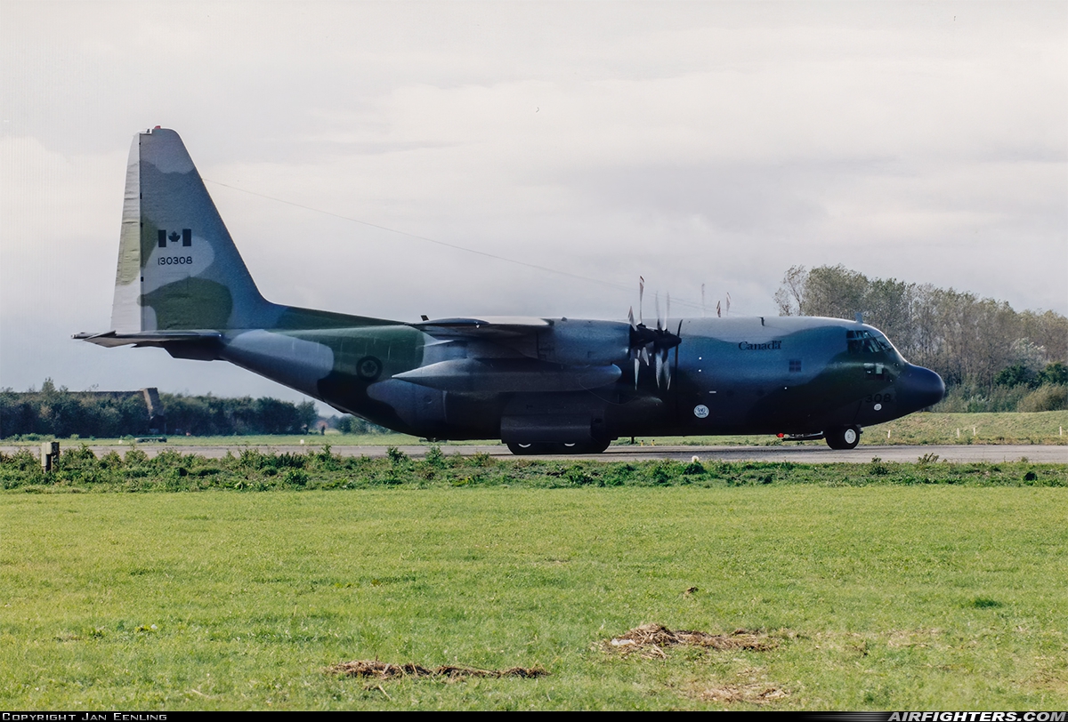 Canada - Air Force Lockheed CC-130E Hercules (L-382) 130308 at Leeuwarden (LWR / EHLW), Netherlands