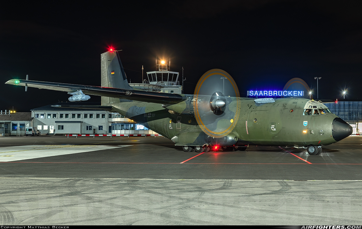 Germany - Air Force Transport Allianz C-160D 50+79 at Saarbrucken (- Ensheim) (SCN / EDDR), Germany