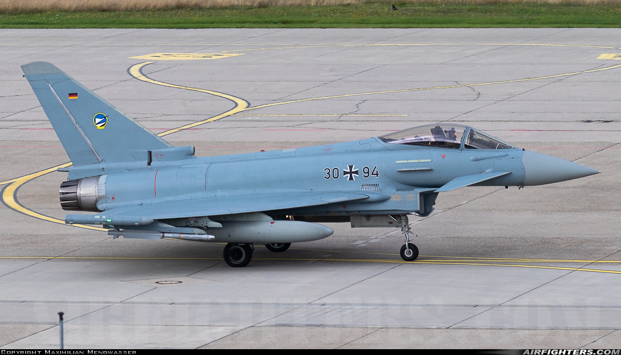 Germany - Air Force Eurofighter EF-2000 Typhoon S 30+94 at Norvenich (ETNN), Germany