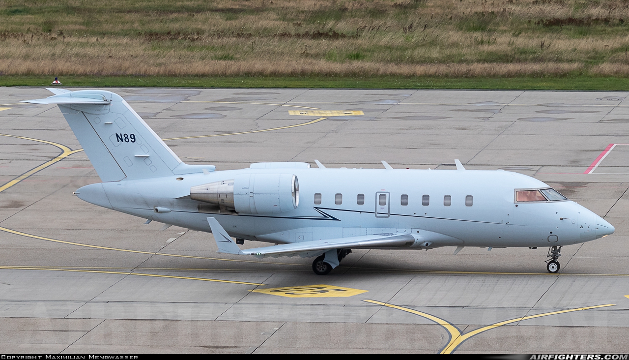 USA - Federal Aviation Administration Canadair CL-600-2B16 Challenger 605 N89 at Nuremberg (NUE / EDDN), Germany