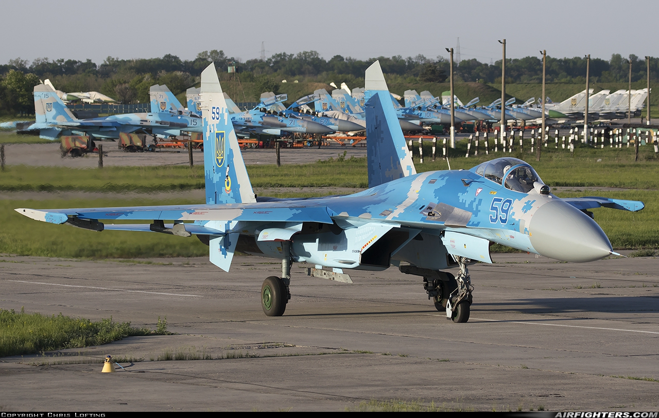 Ukraine - Air Force Sukhoi Su-27P1M  at Mirgorod - (MXR / UKBM), Ukraine