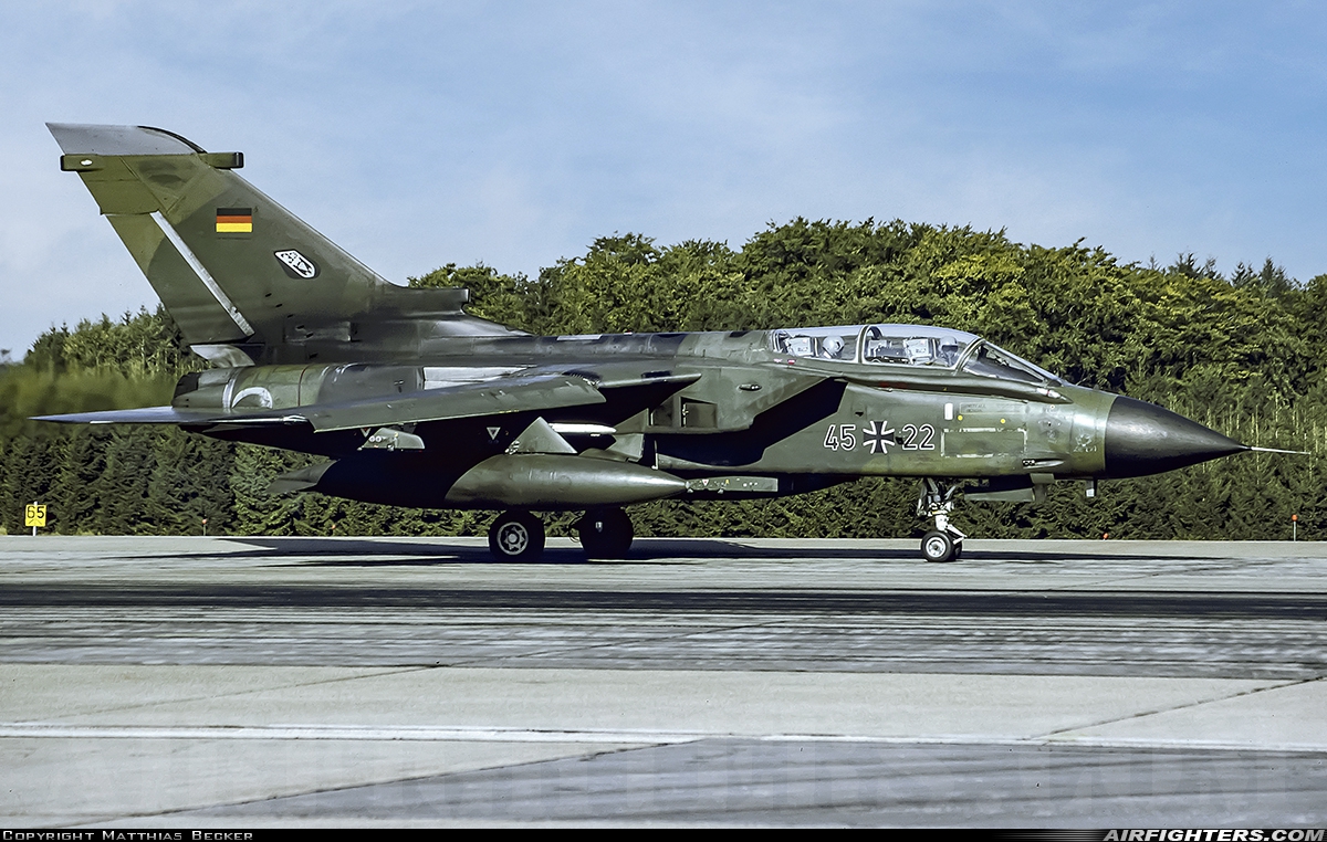 Germany - Air Force Panavia Tornado IDS 45+22 at Buchel (ETSB), Germany