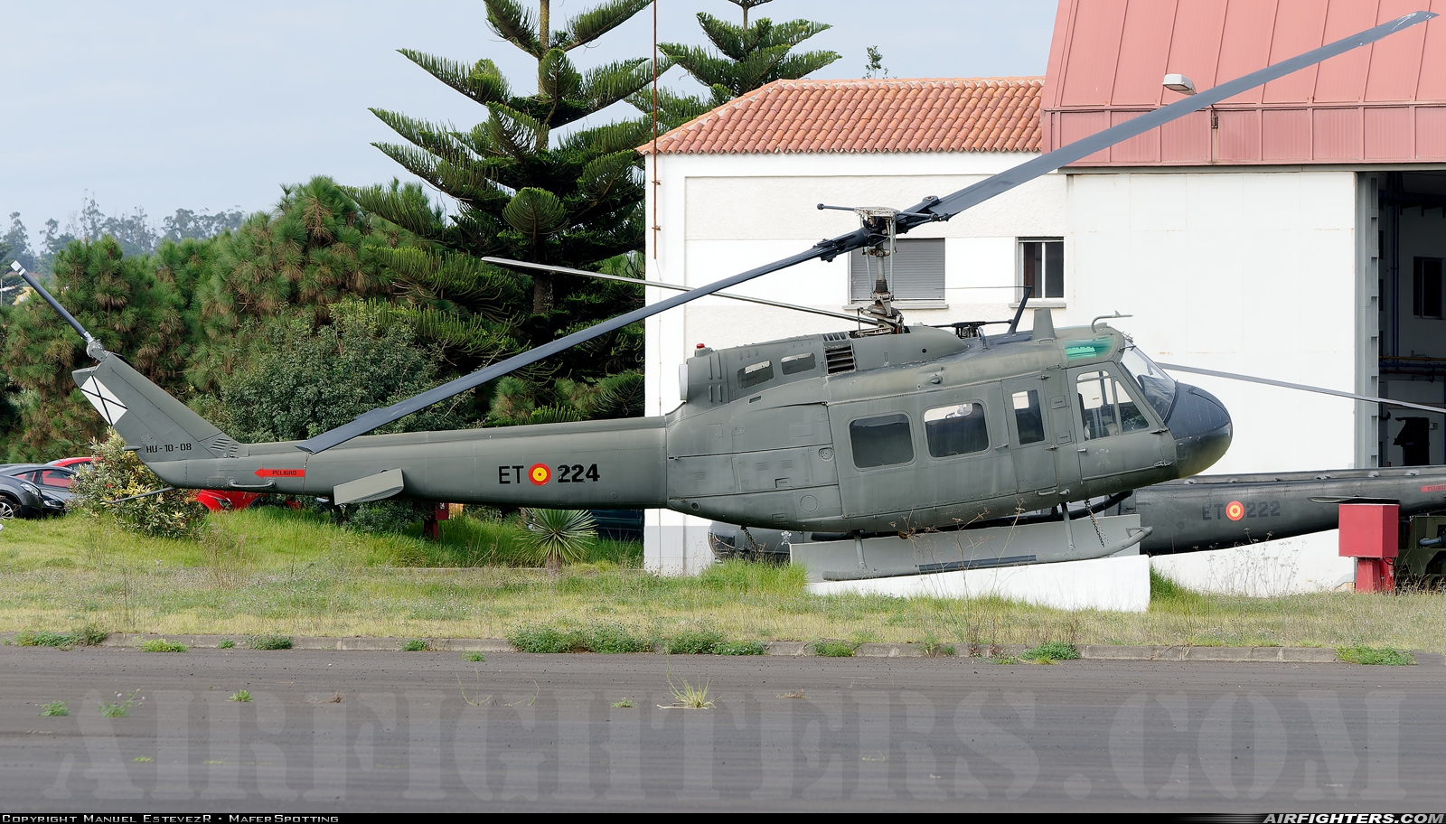 Spain - Army Bell UH-1H Iroquois (205) HU.10-43 at Tenerife Norte - Los Rodeos (TFN / GCXO), Spain