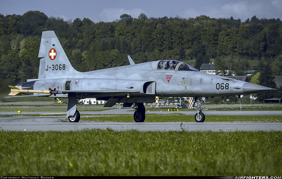 Switzerland - Air Force Northrop F-5E Tiger II J-3068 at Payerne (LSMP), Switzerland