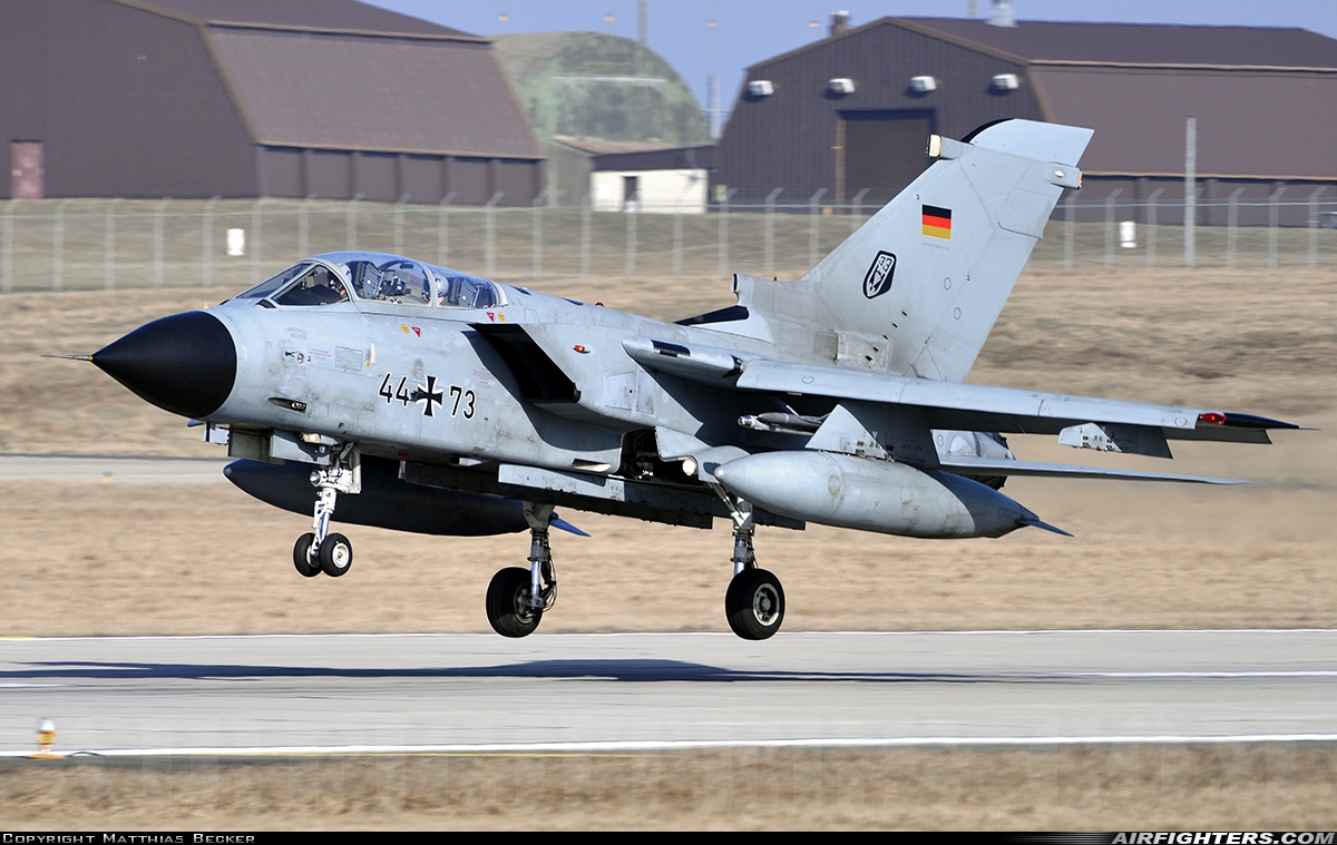 Germany - Air Force Panavia Tornado IDS(T) 44+73 at Spangdahlem (SPM / ETAD), Germany