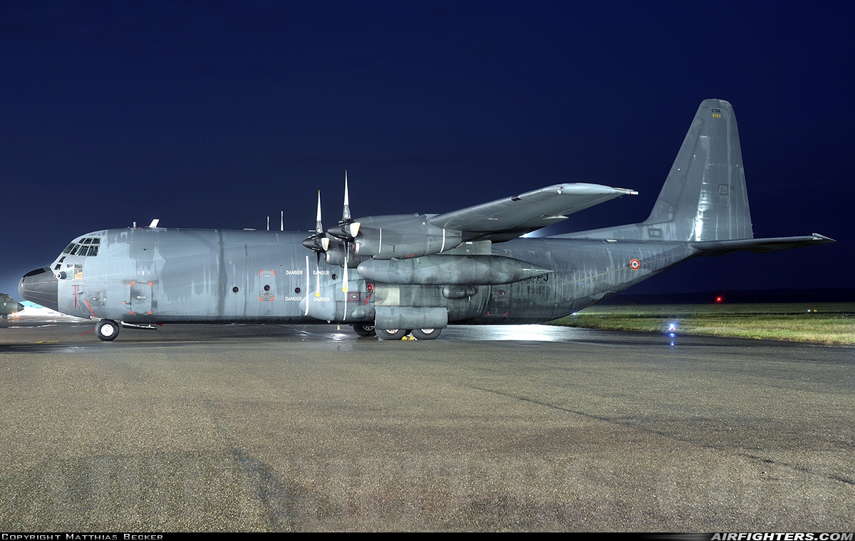 France - Air Force Lockheed C-130H-30 Hercules (L-382) 5153 at Saarbrucken (- Ensheim) (SCN / EDDR), Germany