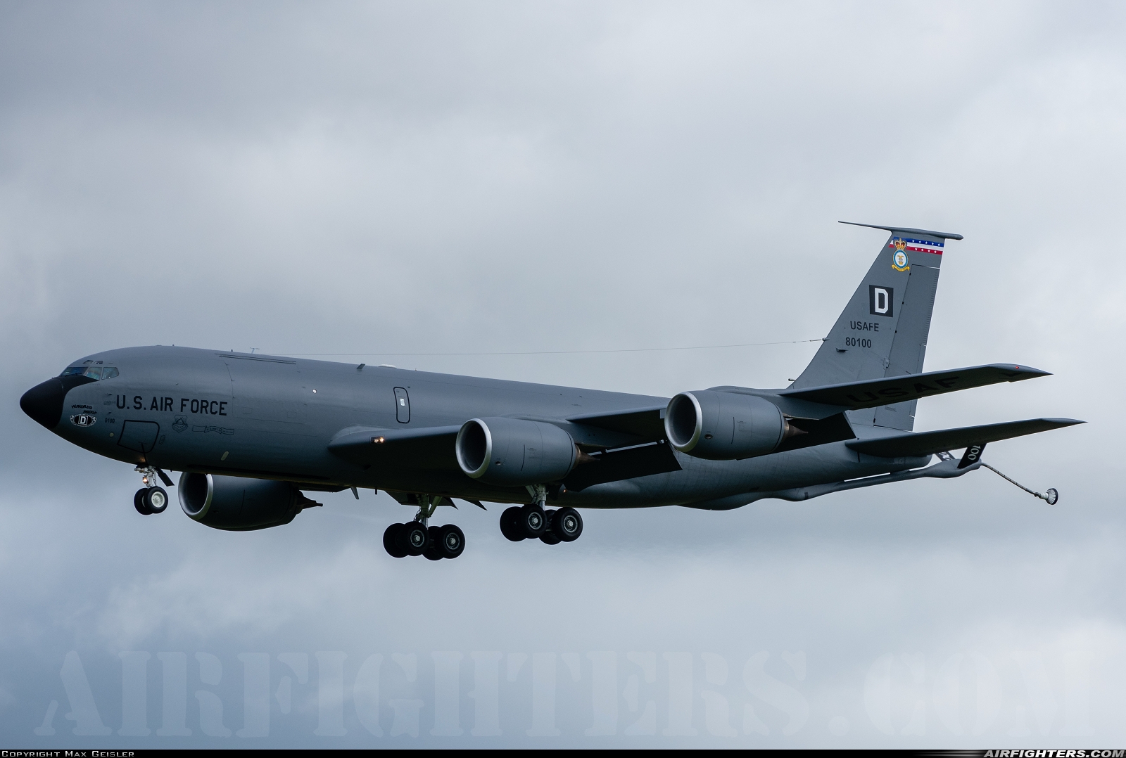 USA - Air Force Boeing KC-135R Stratotanker (717-148) 58-0100 at Ramstein (- Landstuhl) (RMS / ETAR), Germany